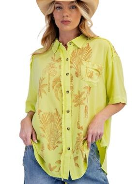 364:  EASEL NWT TOP LIME (H7)